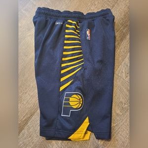 Youth Nike Indiana Pacers NBA Navy Icon Edition Swingman shorts M (10/12)
